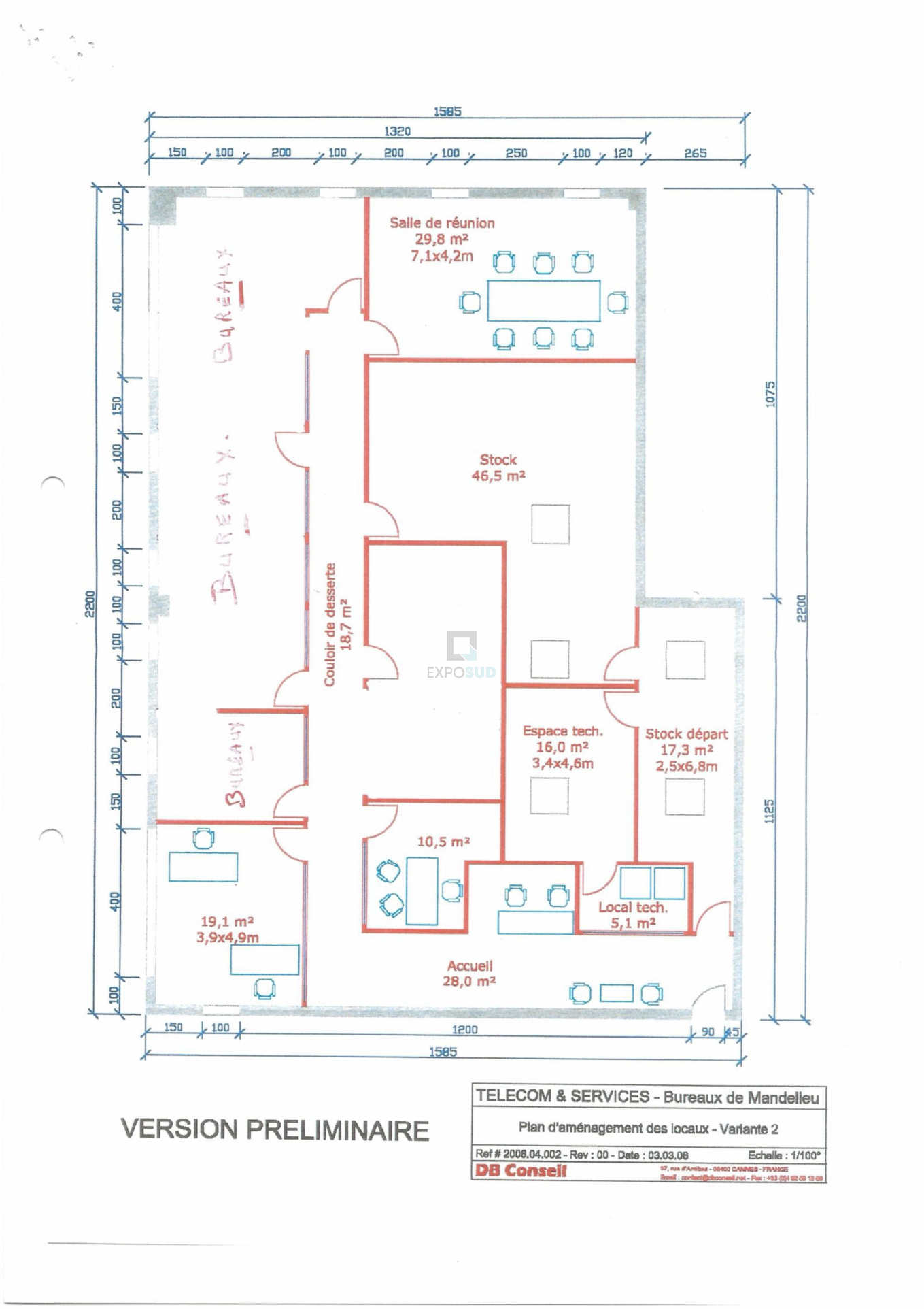 Location Autre MANDELIEU-LA-NAPOULE surface habitable de 320 m²