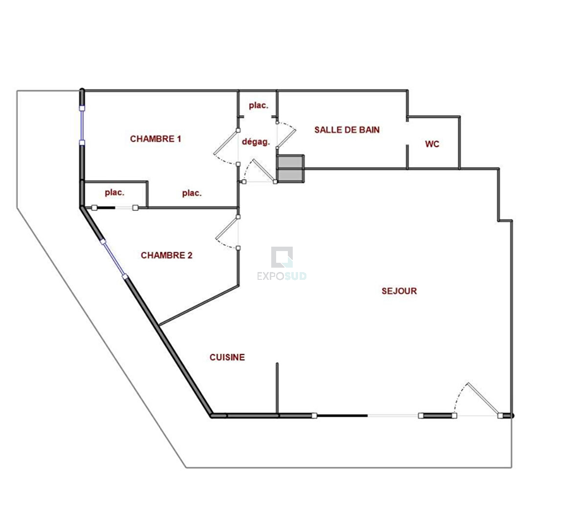 Vente Appartement ANTIBES séjour de 37.42 m²